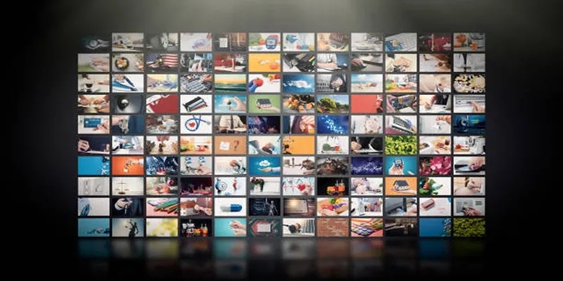 Creative photo collage