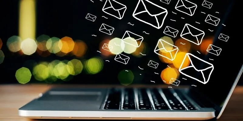 Outlook and Gmail mobile app interface