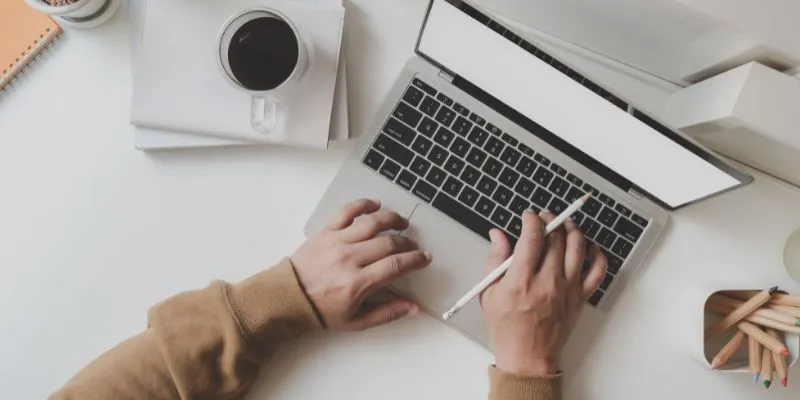 Illustration of productivity tools on a Mac