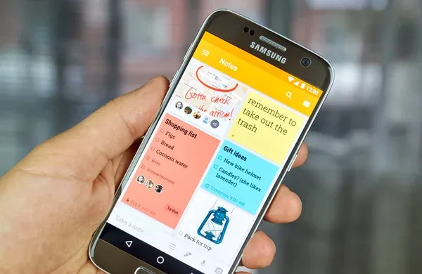 Google Keep App Interface