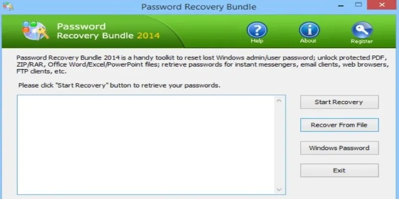 SmartKey Excel Password Recovery
Interface