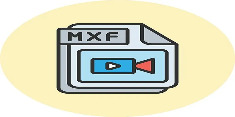 MXF file conversion illustration
