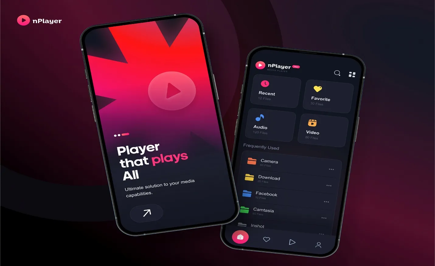 nPlayer App Interface