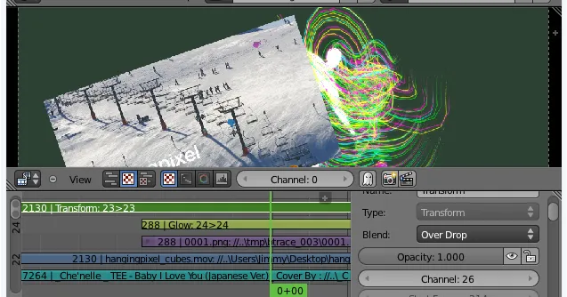 Blender export settings