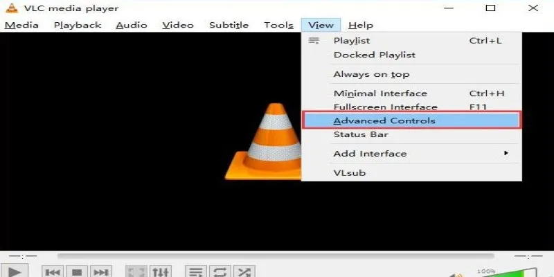VLC Media Player interface