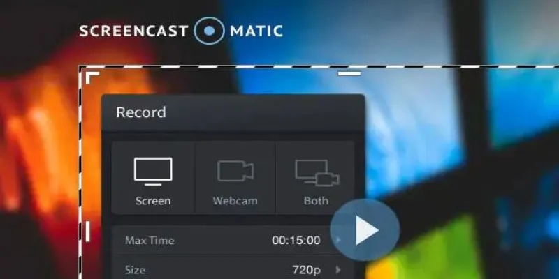 Screencast-O-Matic Interface
