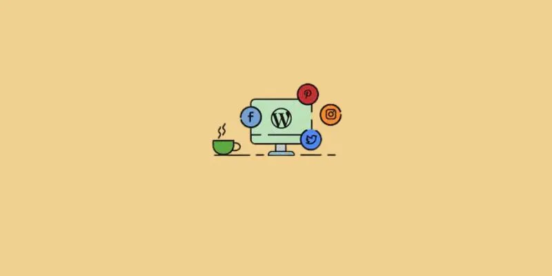 WordPress plugin dashboard for social media icons