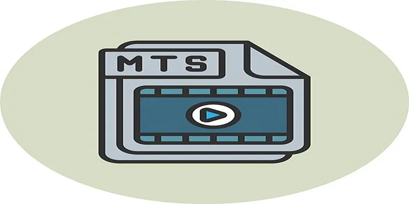 A digital camcorder recording in MTS format