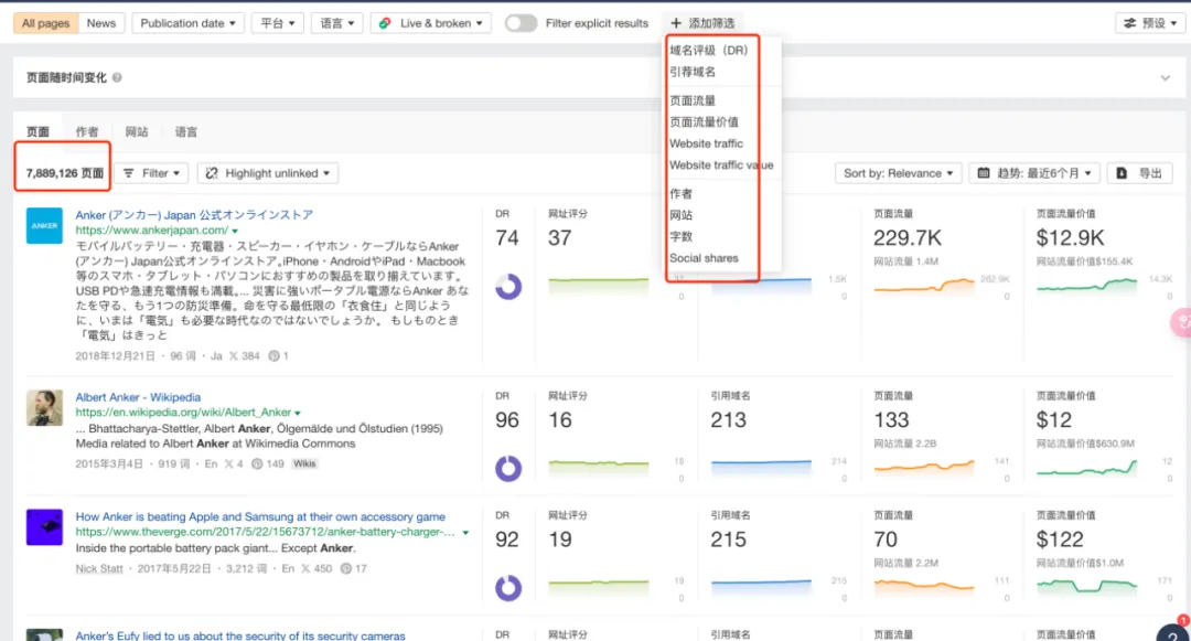 google seo brand web