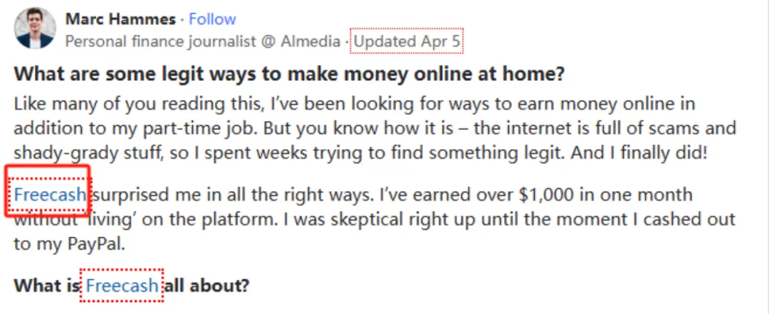 google seo quora